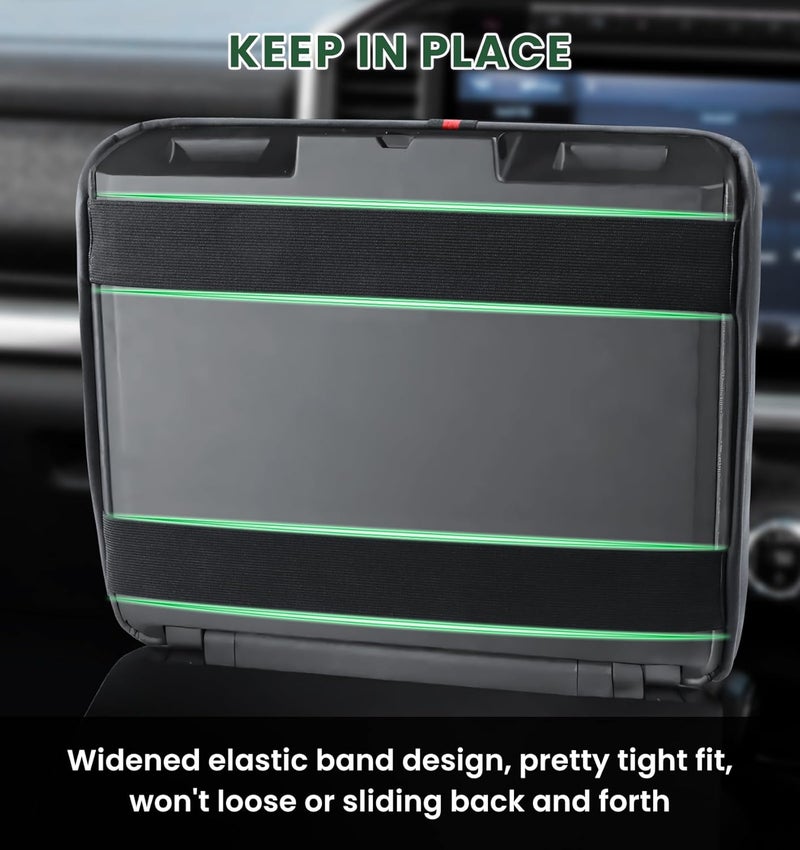Sinvanho Center Console Cover for 2021-2025 Ford F150 Truck Interior Accessories, 2022-2025 F150 Lightning Armrest Middle Console Cover Anti-Scratch Protector Cushion Pad (Only for Work Surface Console) - Image 3